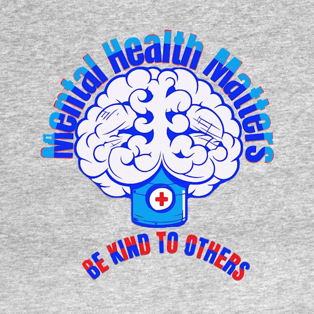 Mental Health t-shirts, Mental Heath Matters t-shirt, unisex t-shirt, health t-shirts, men's t-shirt, women's t-shirt, message t-shirt, gift by Clinsh Online 